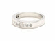 Bague 54 Bague Demie alliance Or blanc Diamant 58 Facettes 578776RV