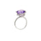 Bague Bague améthyste et diamants 58 Facettes 29850
