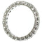 Bague 57 Alliance en or blanc, diamants 58 Facettes 12196-0004