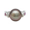 Bague 48 Bague Chaumet, "Clarisse", or blanc, perle de Tahiti. 58 Facettes 30824