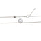 Collier Collier Poiray, "Coeur secret", or blanc et diamants. 58 Facettes 31130