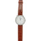 Montre Montre Hermès, "Arceau", acier, cuir. 58 Facettes 31974