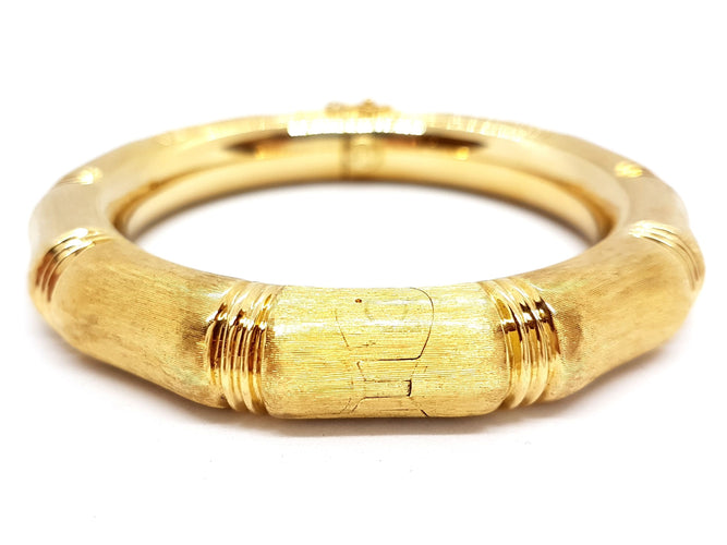 Bracelet Bracelet Jonc Or jaune 58 Facettes 05547CD