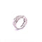 Bague Bague ajourée en or blanc, diamants 58 Facettes