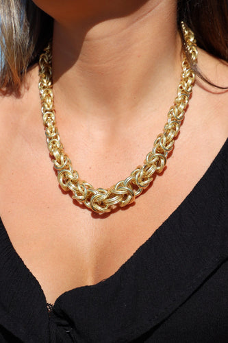 Collier Collier Maille royale Or jaune 58 Facettes 1720326CN