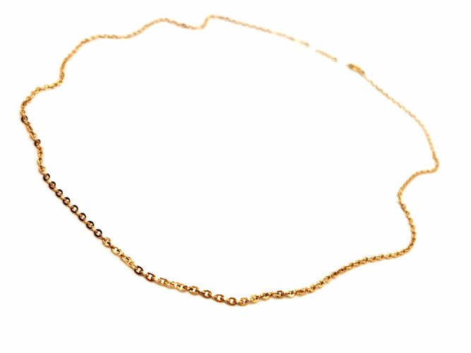 Collier Collier Maille forçat Or jaune 58 Facettes 1718080CN