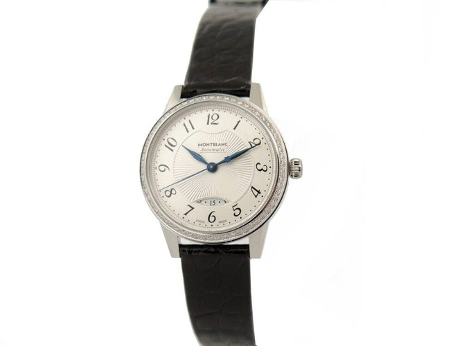 Montre montre MONTBLANC boheme diamants acier 30 mm automatique 58 Facettes 256614