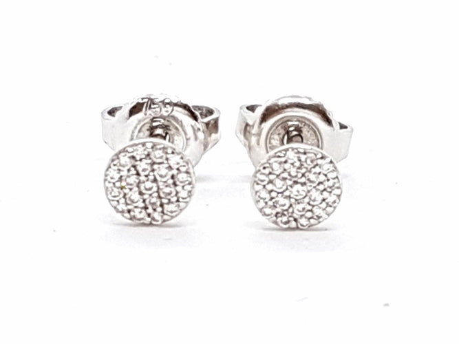 Boucles d'oreilles Boucles d'oreilles Or blanc Diamant 58 Facettes 578660RV