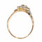 Bague 59 Bague Art Déco diamant, émeraude 58 Facettes 22321-0020