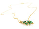 Collier Collier Chaîne + pendentif Or jaune Emeraude 58 Facettes 06591CD