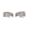 Boucles d'oreilles Boucles d'oreilles Or blanc Saphir 58 Facettes 2500307CN