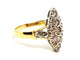 Bague 56 Bague Marquise Or jaune Diamant 58 Facettes 1588949CN