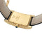 Montre Montre Cartier "Tank Américaine" en or jaune sur cuir. 58 Facettes 31091