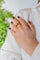Bague 57 Chaumet Bague Jonc Or rose 58 Facettes 2622516CN