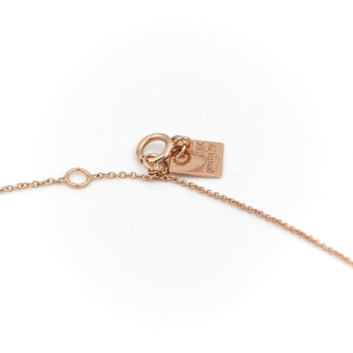Collier Ginette NY Collier Buddha on Chain Or rose 58 Facettes 2199950CN