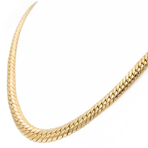 Collier Collier Maille anglaise Or jaune 58 Facettes 2083294CN