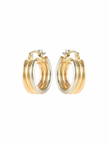 Boucles d'oreilles Or Jaune BOUCLES D'OREILLES "CRÉOLES" OR 58 Facettes BO/220023