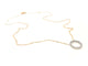 Collier Collier Graphique Or blanc Diamant 58 Facettes 579188RV
