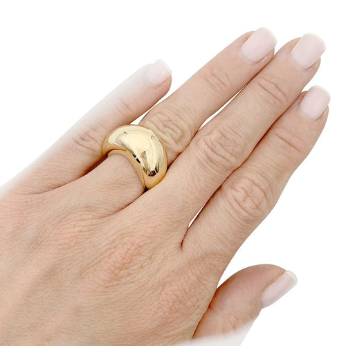 Bague 51 Bague Fred, "Mouvementée", or jaune. 58 Facettes 32794