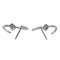 Boucles d'oreilles Dinh Van Boucles d'oreilles Créoles Le Cube Diamant Or blanc Diamant 58 Facettes 2865689RV