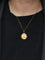 Pendentif AUGIS - Médaille Amour "L'essentielle" grand modèle Or jaune Rubis 58 Facettes J251