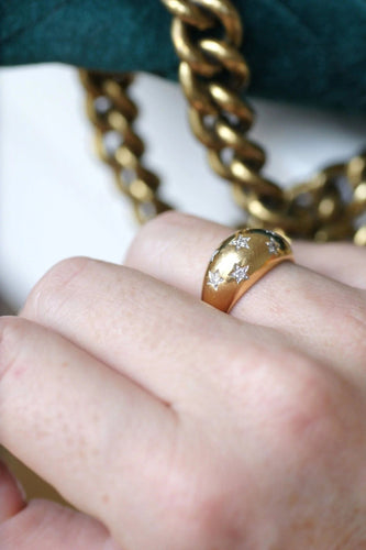 Bague Bague jonc constellation diamants 58 Facettes
