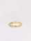 Bague 54 Demi-Alliance américaine diamants 0,42 ct 58 Facettes J98