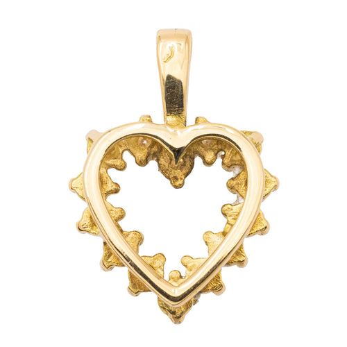 Pendentif Pendentif Coeur Or jaune Diamant 58 Facettes 2301530CN