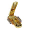Clip Clip Vogue Vintage : Saphirs sertis en or tricolore 58 Facettes 24046-0110
