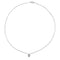 Collier Collier solitaire diamant. 58 Facettes 30883