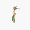 Boucles d'oreilles Or Jaune BOUCLES D’OREILLES DORMEUSES OR & TOURMALINE 58 Facettes BO/220029 RIV
