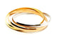 Bracelet Cartier Bracelet Jonc Trinity Or jaune 58 Facettes 1871818CN