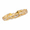 Bracelet Bracelet plat tresse 3 ors 58 Facettes CVBR41