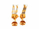 Boucles d'oreilles Boucles d'oreilles Pendantes Or jaune 58 Facettes 1523486CN