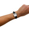 Montre Montre Hermès modèle "Cape Cod Tonneau" en acier et diamants sur cuir. 58 Facettes 29525