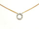 Collier Collier Or rose Diamant 58 Facettes 579193RV