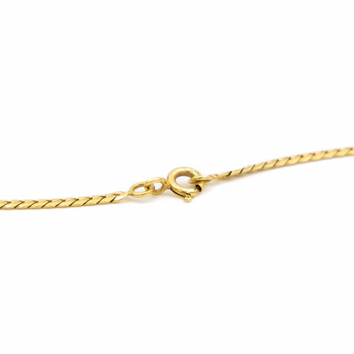 Collier Collier Maille anglaise Or jaune 58 Facettes 2218646CN