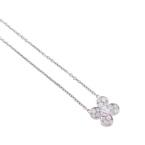 Collier Collier Van Cleef & Arpels, or blanc, diamants. 58 Facettes 32635