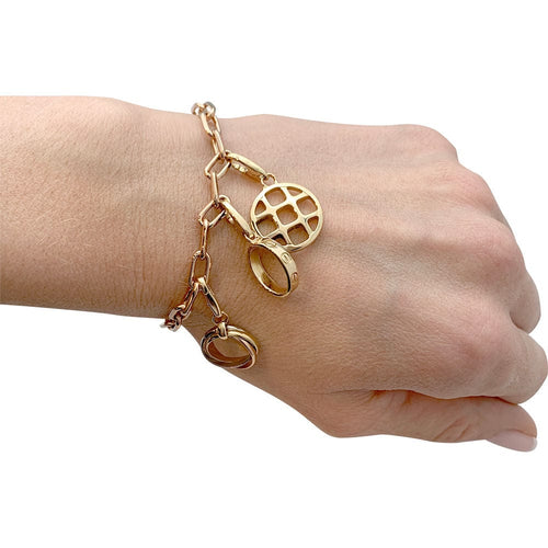 Bracelet Bracelet Cartier breloques. 58 Facettes 32109