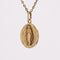 Pendentif Médaille ancienne or jaune Saint Michel et Vierge Marie 58 Facettes CVP74
