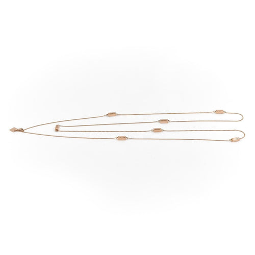 Collier Ginette NY Collier Sautoir Or rose 58 Facettes 2246425CN