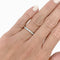 Bague 50 Alliance Tiffany & Co. platine et diamant. 58 Facettes 31567