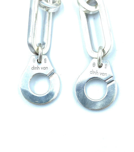 Bracelet DINH VAN. Rare bracelet argent R20 58 Facettes