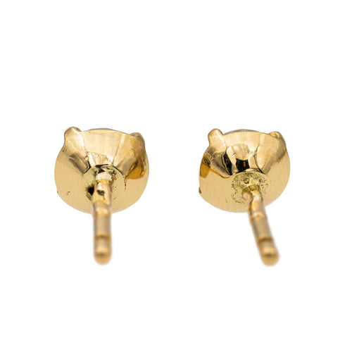 Boucles d'oreilles Boucles d'oreilles Puces Or jaune Diamant 58 Facettes 2822724CN