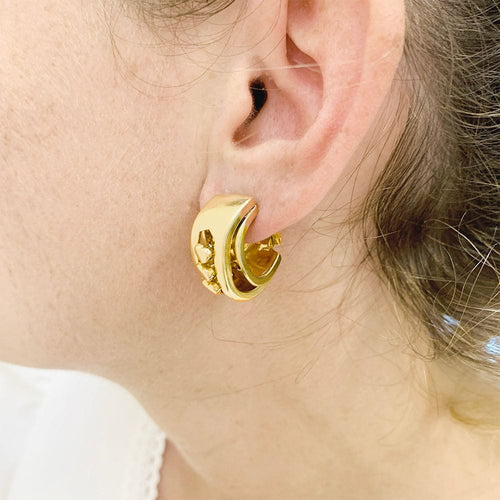 Boucles d'oreilles Boucles d'oreilles de Grisogono, or jaune. 58 Facettes 33092