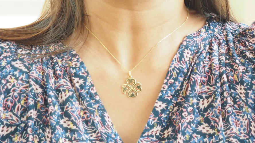Pendentif OJ PERRIN - Pendentif Coeur Légendes 58 Facettes 32283