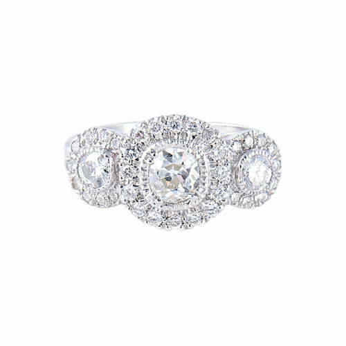Bague 53 Bague Trilogie Diamants 58 Facettes