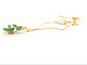 Collier Collier Chaîne + pendentif Or jaune Emeraude 58 Facettes 06591CD