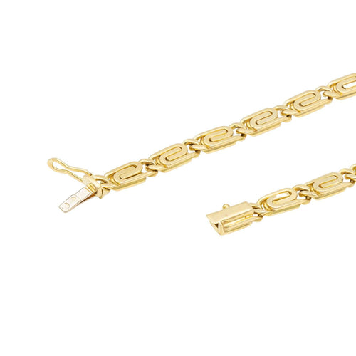 Collier Collier Maille souple Or jaune Emeraude 58 Facettes 2377936CN