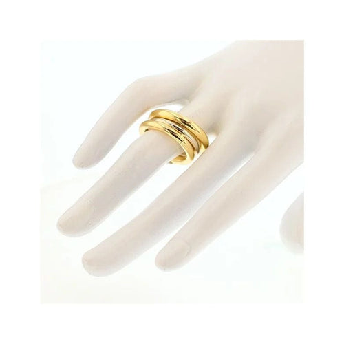 Bague 54.5 Bague signée POMELLATO 2 ors 25.31 g 58 Facettes 194068